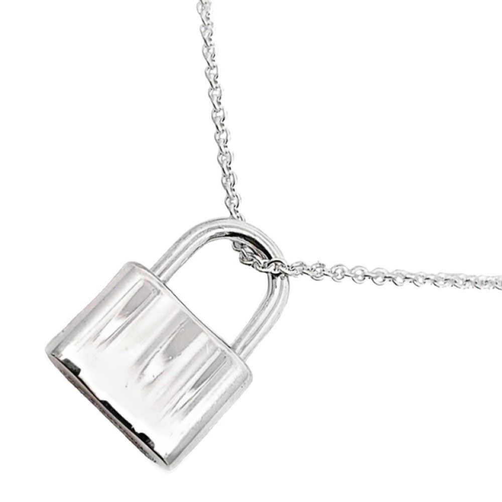 Tiffany 1837 Lock Necklace Silver